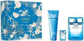 Versace Man Eau Fraiche Rinkinys 100ml + 150ml Dušo Gelis + 5ml EDT