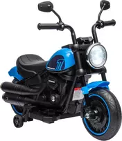 Homcom Vaikiškas elektrinis motociklas Mėlynas/Juodas (Blue/Black)