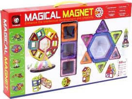 senukai magnetai - Magnetinis konstruktorius Xinbida Magical Magnet 52 vnt - 1 nuotrauka