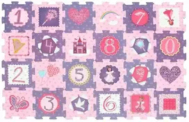 deliones kilimelis - Oxe Dėlionė-kilimėlis Princes - Number 3105, rožinė (Pink) - 1 nuotrauka