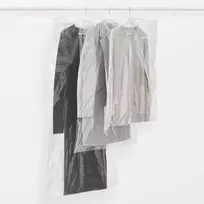 Apsauginiai drabužių maišai Rayen 016047, 65 x 150 cm, 3 vnt