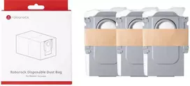 Dulkių siurblio priedas ROBOROCK Vienkartiniai dulkių maišeliai Qrevo/S8 MaxV/S9 MaxV Ultra/Saros x3, 3 vnt.
