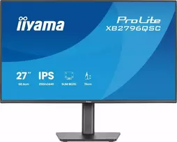 iiyama prolite - iiyama ProLite XB2796QSC-B1 27", IPS, QHD, 75Hz, Juodas (Black) - 1 nuotrauka