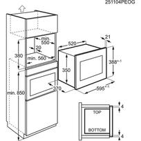 electrolux imontuojama mikrobangu - Electrolux LMS4253TBW - 2 nuotrauka