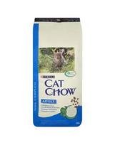 sausas kaciu maistas su lasisa - Purina Cat Chow Adult Salmon & Tuna 15 kg - 1 nuotrauka