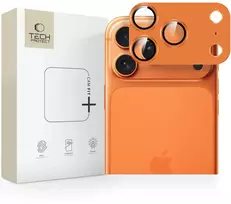 apple iphone - Tech-Protect Camfull Fit+ Camera Lens Glass for iPhone 17 Pro - Orange - 1 nuotrauka
