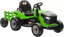 AIYAPLAY Vaikiškas elektrinis traktorius, žalias (Green)
