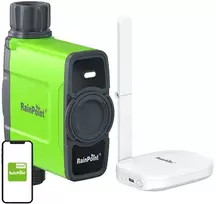 sliuzai - RainPoint HTV145FRF+HWG023WBRF Wi-Fi 1 zonos drėkinimo valdiklis su šliuzu - 1 nuotrauka
