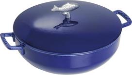 Staub Special Cocotte žuvies sriubos puodas, 4,6 l, mėlynas (Blue)