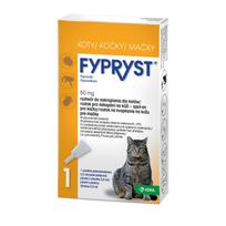 FYPRYST 50mg lašai nuo blusų ir erkių katėms 1 pip