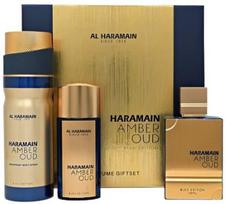 Al Haramain Amber Oud Bleu Edition dovanų rinkinys EDP 75ml + EDP 30ml + Dezodorantas 200ml