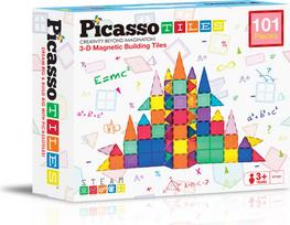 Lego Picasso Tiles 3-D magnetinis statybinis rinkinys 101 vnt (PT101)