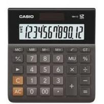 Skaičiuotuvas CASIO MH-12, 12 skaičių, juodas