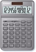 Stalinis skaičiuotuvas CASIO JW-200SC, blizgi pilka sp.