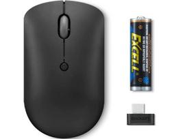 400 - Lenovo Wireless Compact Mouse 400 Black, 2.4G Wireless via USB-C - 2 nuotrauka