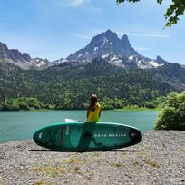 supas - Aqua Marina Breeze 9'10" žalia SUP lenta BT-23BRP - 2 nuotrauka