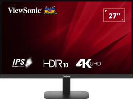 monitoriai 60hz 27 inch - ViewSonic VA2708-4K-HD 27" IPS, 4K, 60Hz, Juodas (Black) - 1 nuotrauka