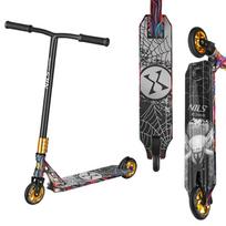 paspirtukas pro - Triukinis paspirtukas Spider Nils Extreme HS221, Juodas (Black) - 1 nuotrauka