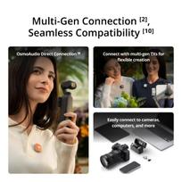 dji - DJI mikrofonas MIC Mini (2TX-1RX) - 6 nuotrauka