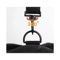 voljeras katei - Purlov Transportavimo krepšys šuniui/katėi 20940, Juodas (Black) - 4 nuotrauka