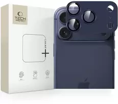 iphone 17 pro glass - Tech-Protect Camfull Fit+ Camera Lens Glass for iPhone 17 Pro - Navy Blue - 1 nuotrauka