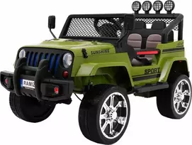 Ramiz Vaikiškas elektromobilis Raptor Drifter 4x4, žalias (Green)