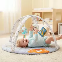Malplay lavinamasis kilimėlis kūdikiams Miškas 2in1