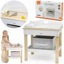 kudikiu voniukes - Viga Toys Medinis vystymo stalas 2in1 su vonelės funkcija - 1 nuotrauka