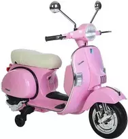 Vaikiškas elektrinis mopedas Vespa PX150 12V, rožinis (Pink)