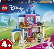 LEGO Disney Princess pelenės pilis su gyvūnų draugais 43283
