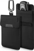 telefonas - Spigen Keyless RFID Signal Blocker Pouch - Juodas (Black) - 1 nuotrauka
