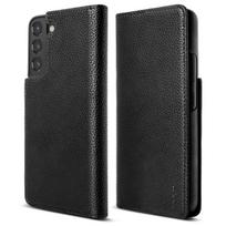 flip telefonai - Ringke "Folio Signature" Odinis Dėklas Samsung Galaxy S22+ (S22 Plus) Juodas (Black) - 1 nuotrauka