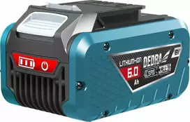dedra sas all - Dedra DED6936, 18 V, 6.0 Ah, Li-ion - 1 nuotrauka