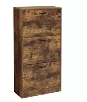 prieskambario baldai - Vasagle Batų spinta FIRA, ruda (Brown) - 1 nuotrauka