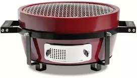 Kamado Bono Hibachi EVO stalo grilis, apvalus, Raudonas (Red)