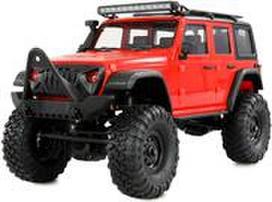 Amewi RC Crawler Mini-Crosstrailer AMXRock 4WD 1:16 RTR Raudonas (Red)