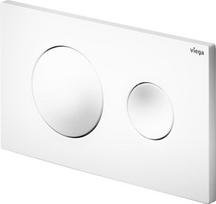 nuleidimo mechanizmas - WC klavišas Viega Prevista, Visign For Style 20, alpių balta - 1 nuotrauka