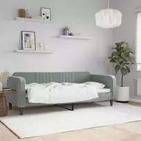 vidaXL Sofa-lova, 80x200 cm, šviesiai pilka (Light Grey)
