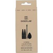 didier - Hybrid Liquid Stain Brow & Lash Kit antakių ir blakstienų dažymo rinkinys Medium Brown - 1 nuotrauka
