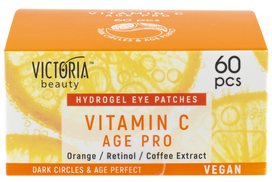 Victoria Beauty paakių kaukės su vitaminu C, retinoliu ir apelsinų ekstraktu, 60 vnt.