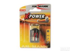 Ansmann 5015643 E-Block 6F22 " X-POWER "