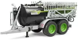 statine - BRUDER Fliegl Jumbo Line Plus priekaba 02036, žalia (Green) - 1 nuotrauka