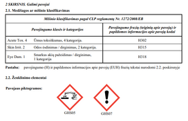 medsraigciai lauko darbams - Samanotų vejų trąšos, 15 kg - 3 nuotrauka