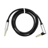 HQ 3.5 mm AUX Male to Male Cable, 1 m, Juodas (Black)