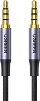 3.5mm male - UGREEN AV183 Mini Jack 3.5mm 1m Juodas (Black) - 1 nuotrauka