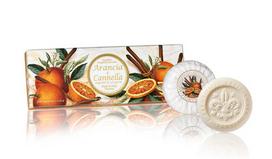  Saponificio Artigianale Fiorentino apelsinų ir cinamono muilo rinkinys 300 g