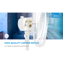 3 ventiliatoriai - Midea FS40-20M - 7 nuotrauka