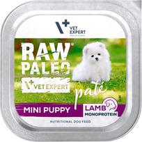 VetExpert RAW PALEO Pâte Mini Puppy ėriena 150 g