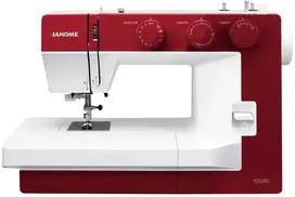 siuvimo masina - Janome 1522 RD, raudona (Red) - 1 nuotrauka