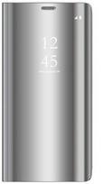 OEM Clear View Case For Huawei P Smart 2019 Silver